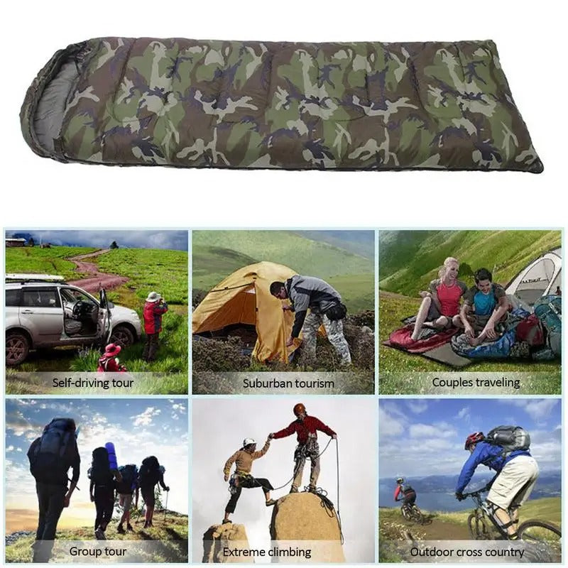 Šator za Kampovanje + Vreća za Spavanje