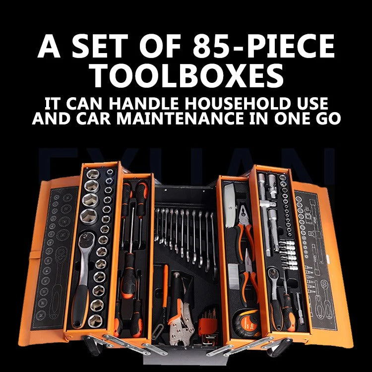 Metalni Kofer sa vrhunskim alatom 85 pcs