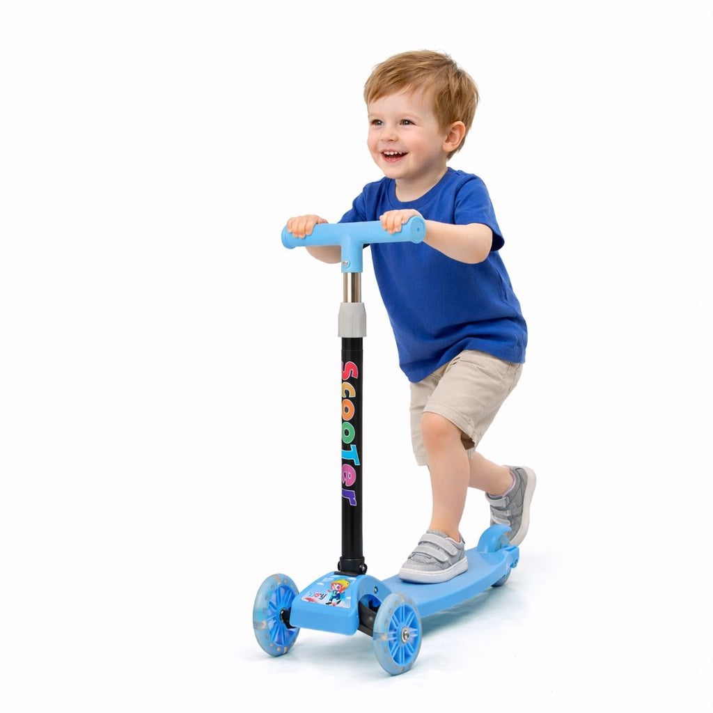 Dječiji trotinet rotomobil sa svijetlećim točkićima