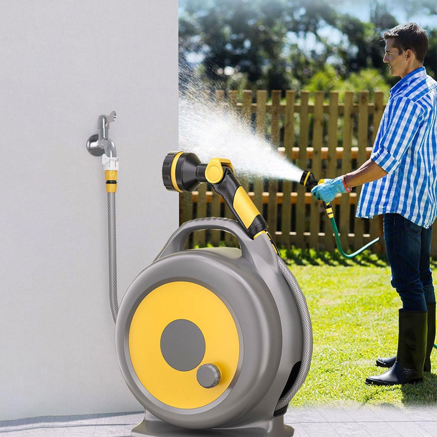 Vrtno Crijevo sa Automatskom Motalicom