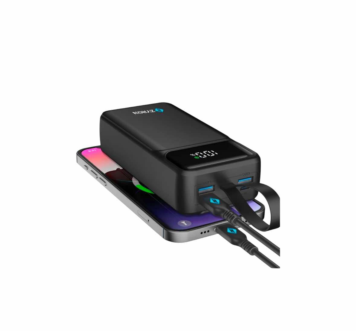 Prijenosni punjač powerbank 30000 mAh