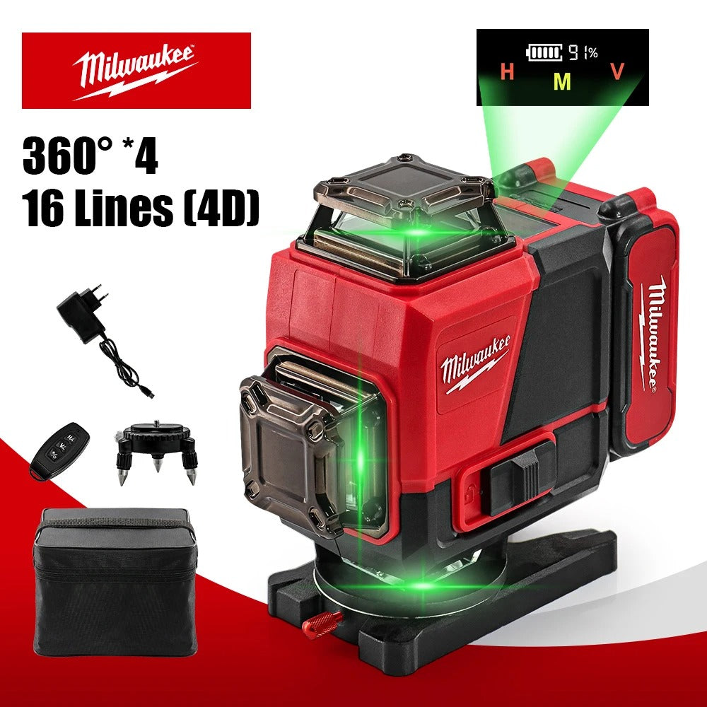 MILWAUKEE Digitalni Nivelator sa 16 Linija + GRATIS Tronožac