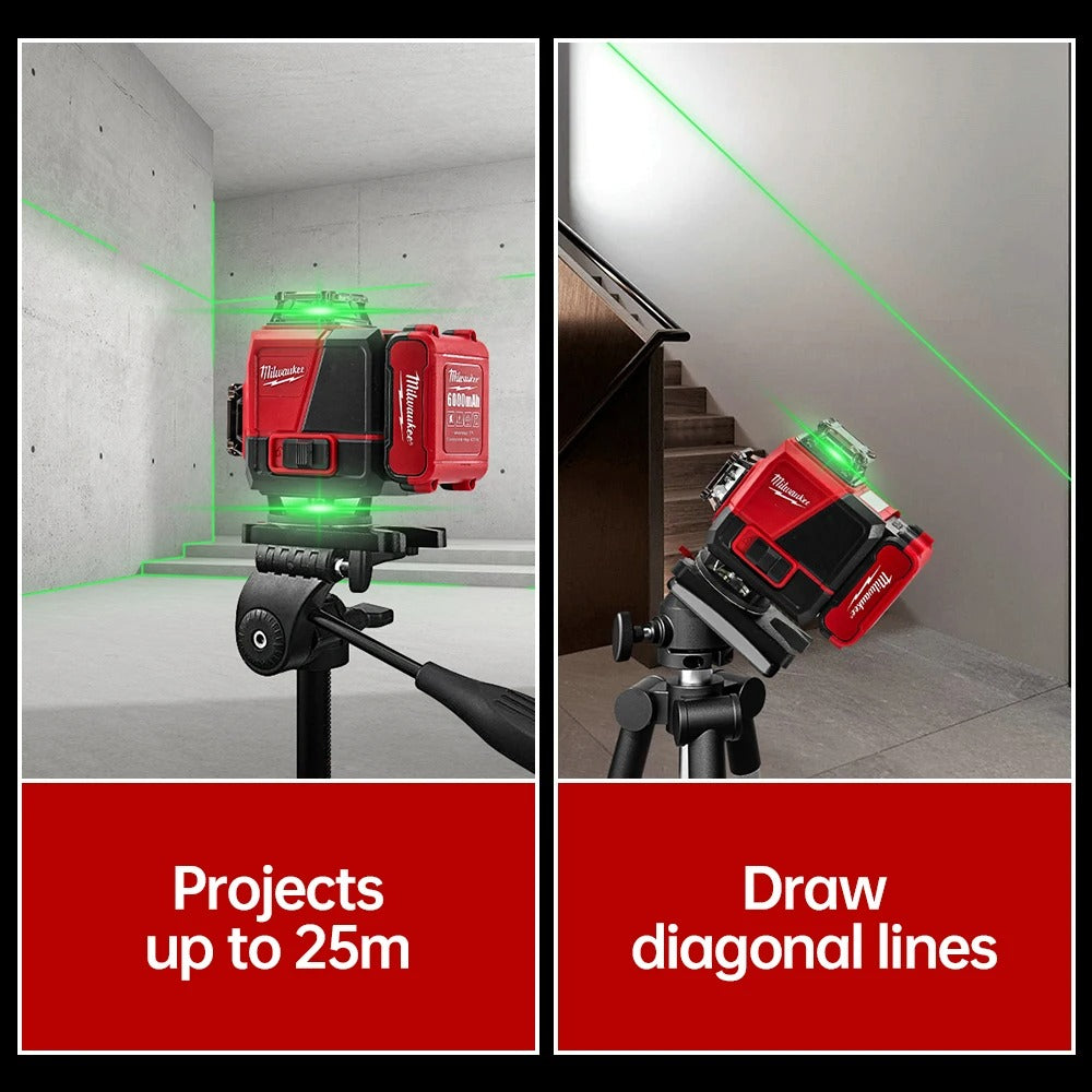 MILWAUKEE Digitalni Nivelator sa 16 Linija + GRATIS Tronožac