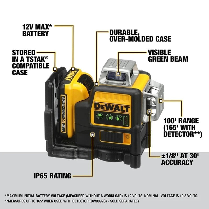 Laser/Nivelator DeWALT 16 Linija + Gratis Stalak 150cm