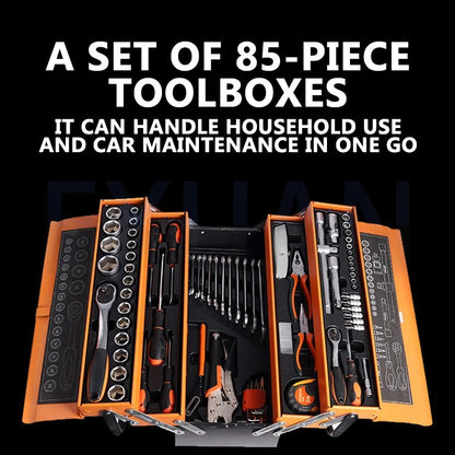 Metalni Kofer sa vrhunskim alatom 85 pcs